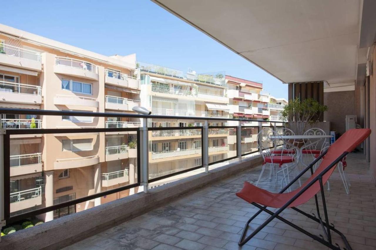 3-Room Apartment With Terrace In Palm Beach Cannes Exterior foto