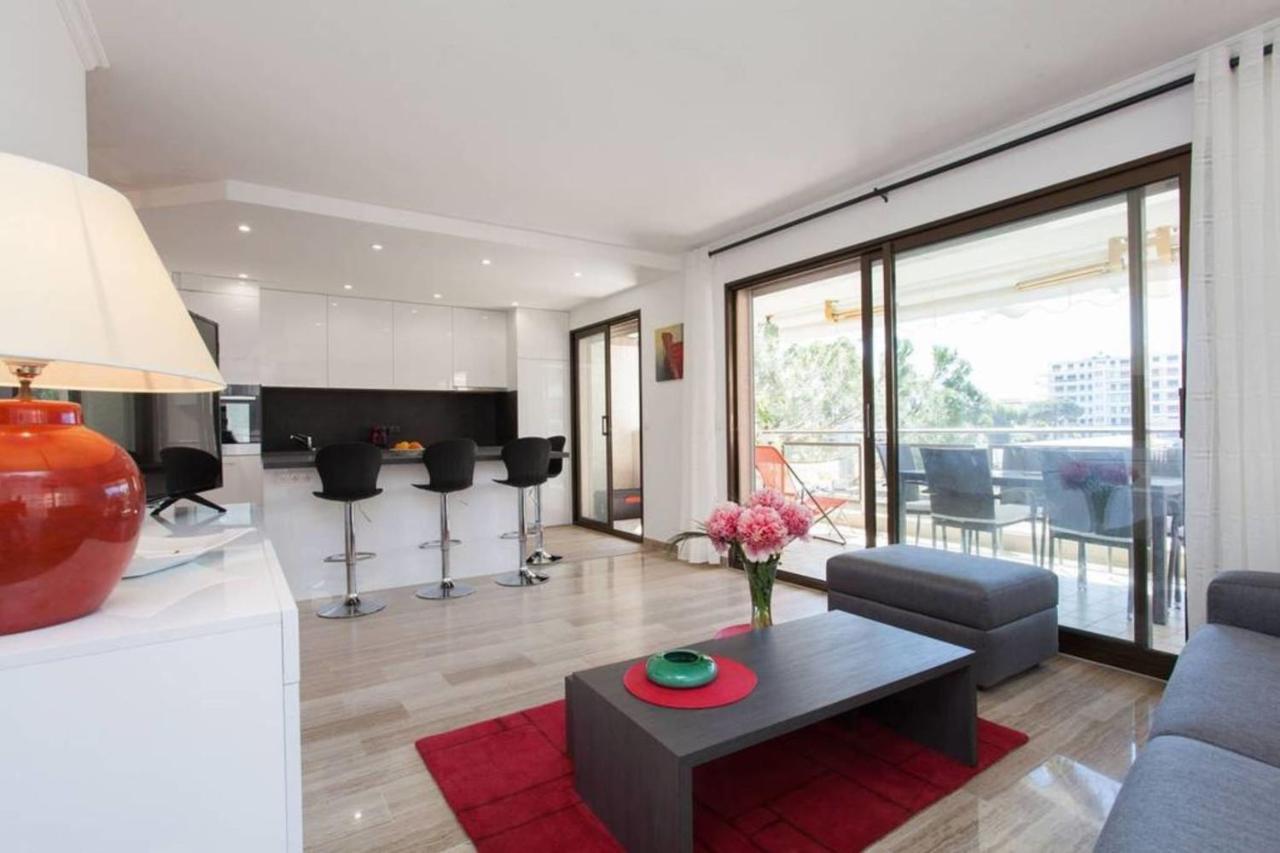 3-Room Apartment With Terrace In Palm Beach Cannes Exterior foto