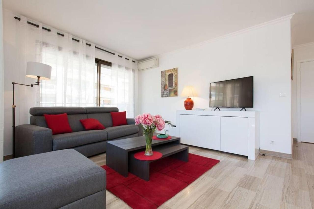 3-Room Apartment With Terrace In Palm Beach Cannes Exterior foto