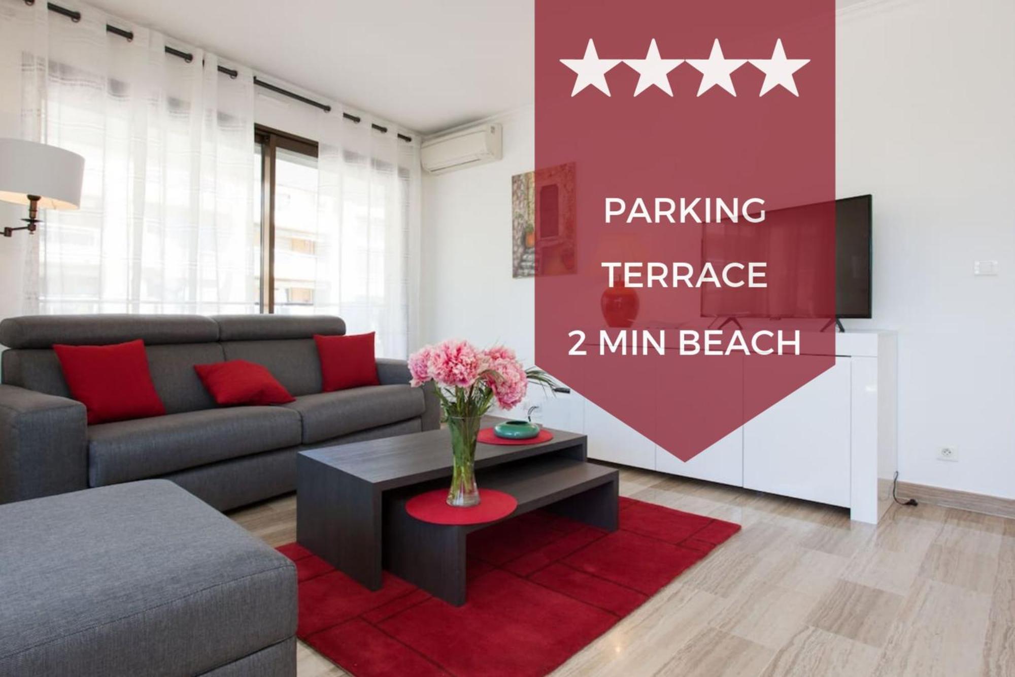3-Room Apartment With Terrace In Palm Beach Cannes Exterior foto